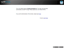 Tablet Screenshot of mail.friends-immobilien.at