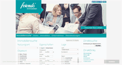 Desktop Screenshot of friends-immobilien.at